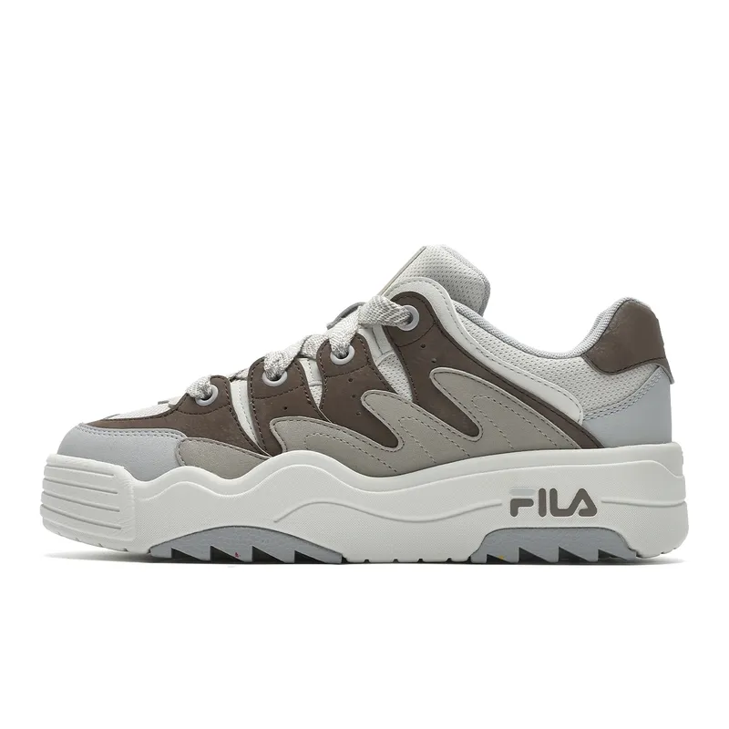 FILA Rosetta Low top Skateboard Shoes Women's Gray Brown