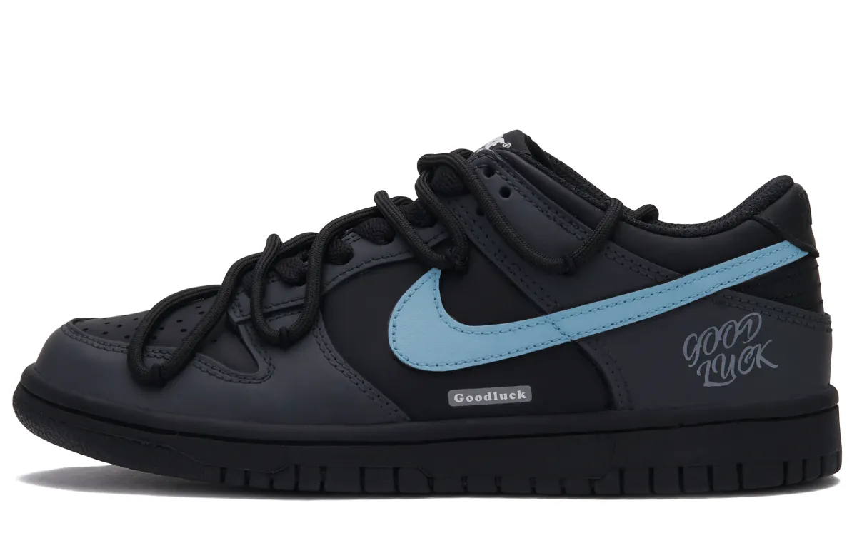 Nike Dunk Gray Black Warrior 2.0 Low top Skateboard Shoes Unisex Black