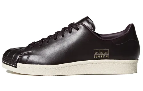 Adidas Originals Superstar Collection Skateboard Shoes Unisex Low Top Chocolate Brown