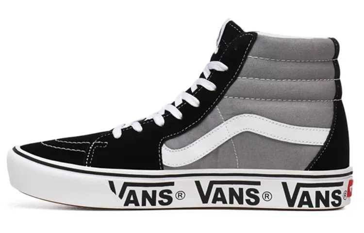 Sk8 Vans-Hi ComfyCush 'Tape Mix Black Frost Gray'