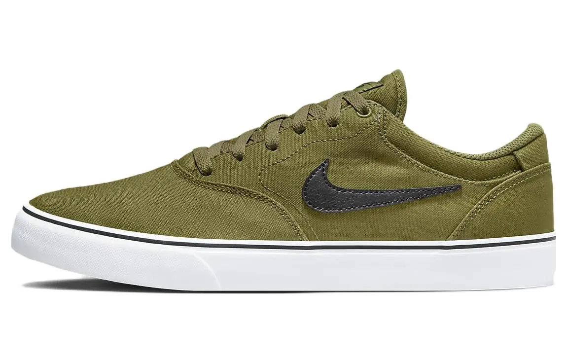Nike Sb Chron 2 Canvas Skate Shoes 'Olive Green'