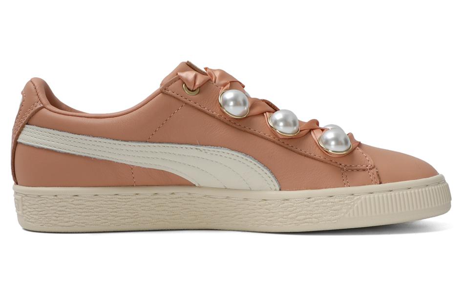 Женские кеды PUMA Basket (розовые) — фото 2