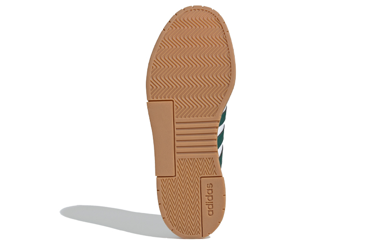 Кеды adidas neo Gradas (белый / зеленый / коричневый) — Белый / зелёный / коричневый — фото 6