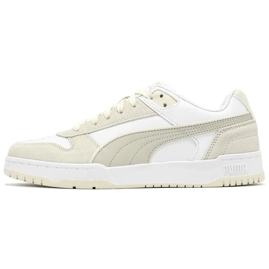 PUMA RBD Game Comfortable Low top Skateboard Shoes Unisex White