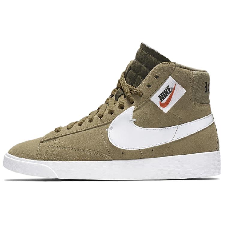 Женские кеды Nike Nike Blazer Rebel Neutral Olive (оливковые)