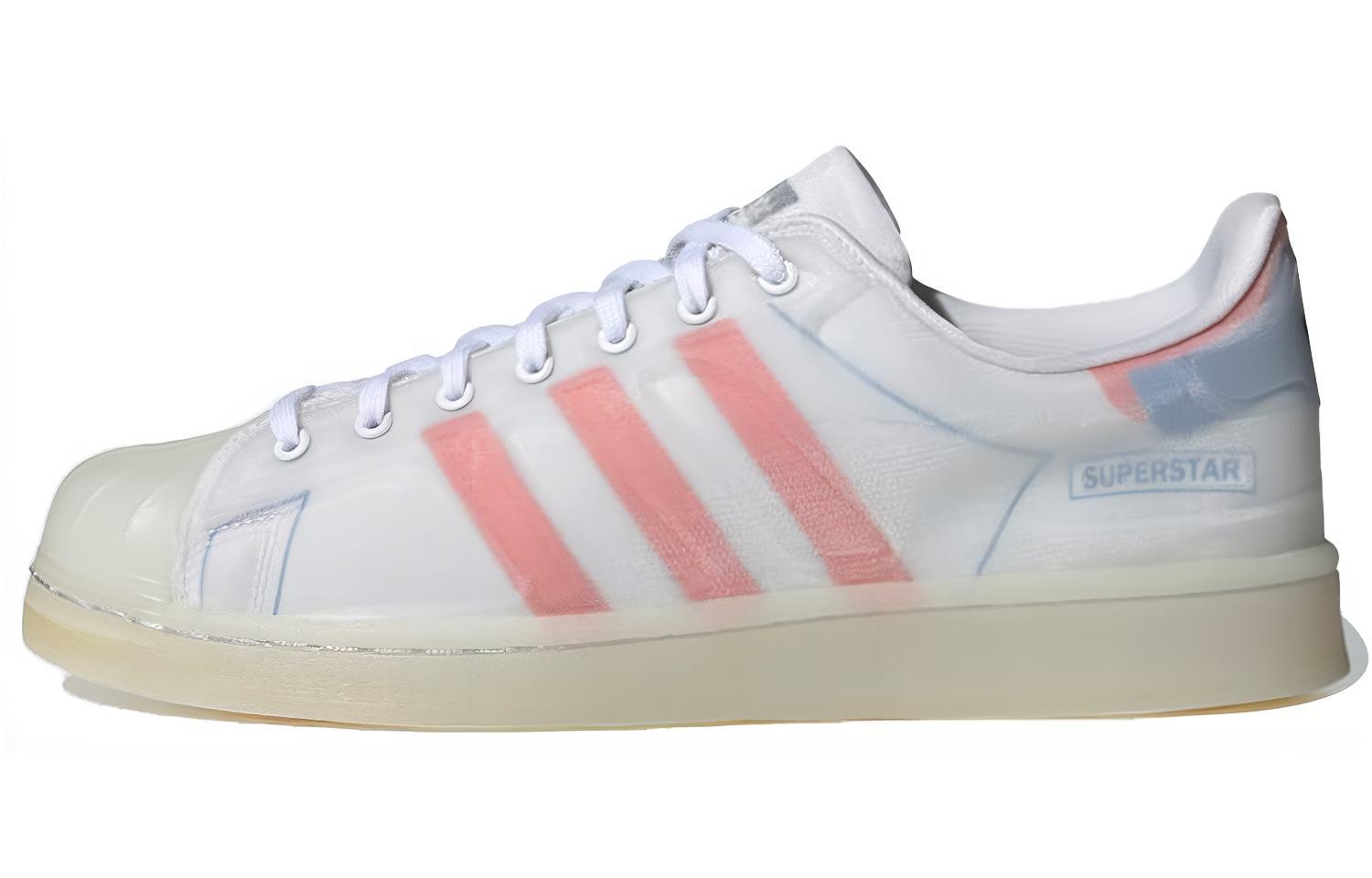 Кеды adidas Originals Superstar Futureshell (бело-красные)
