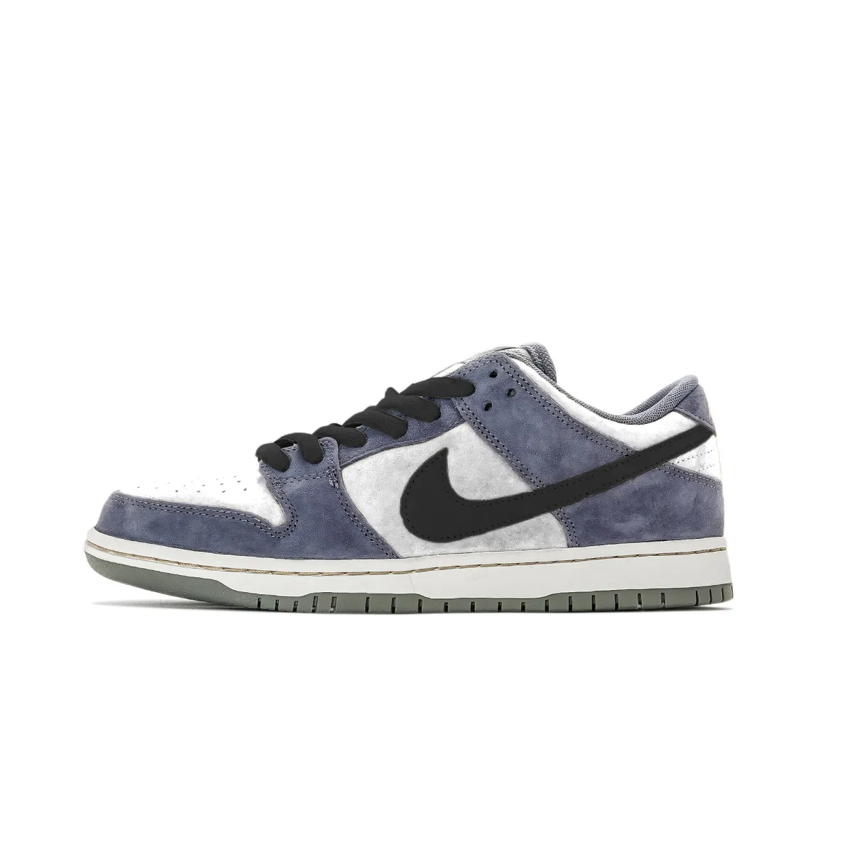 Nike Dunk SB Abrasion Resistant Low top Skateboard Shoes Unisex White