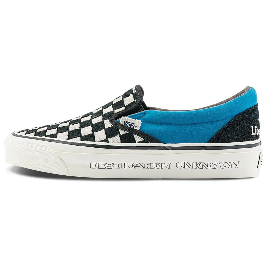 Slip-On Liberaiders x Slip-On Classic Vans 98 Dx 'Destination Unknown - Checkerboard Blue'