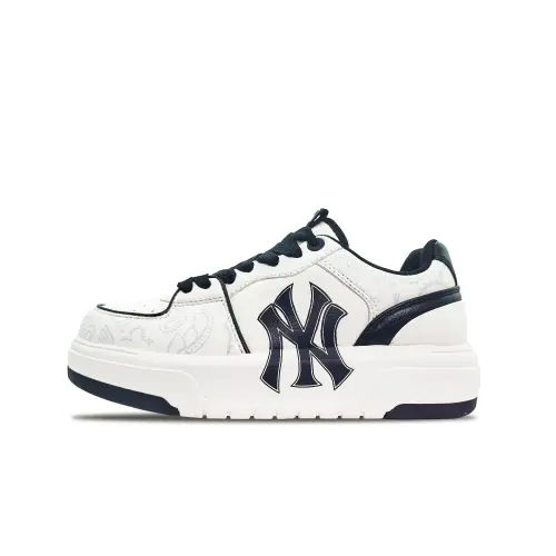 MLB Chunky Liner Low top Skateboard Shoes Unisex White