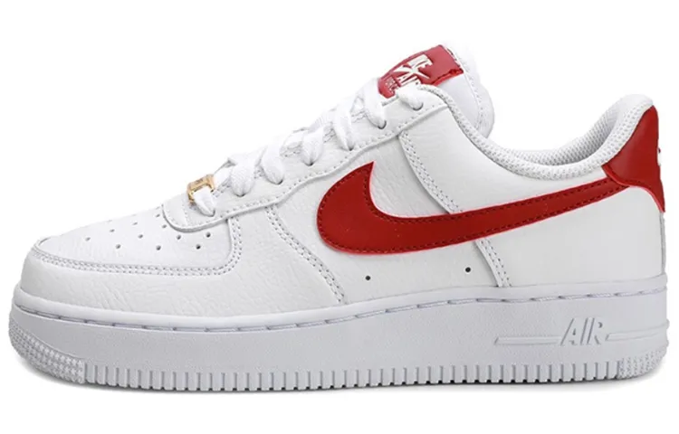 Nike Air Force 1 Low '07 White Noble Red Women's