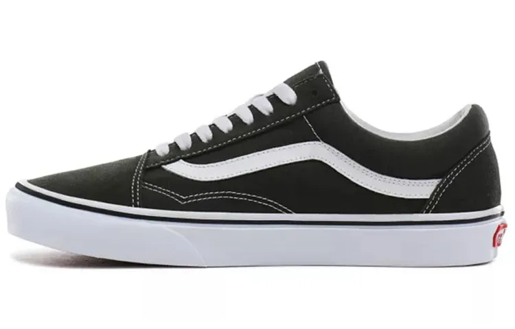 Old Skool Vans 'Forest Green'