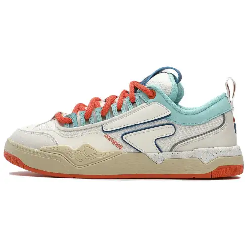 FILA FUSION Nollie Sneakers 'White Orange Blue' Women's