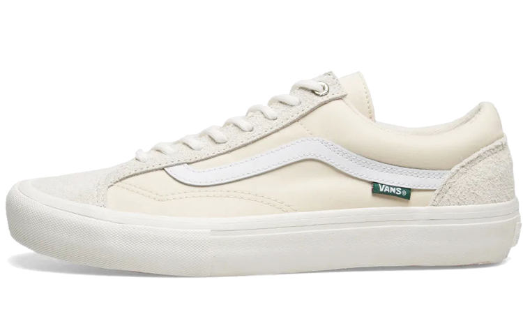POP TRADING COMPANY x Vans Style 36 series low-top sneakers, same style for men and women, off-white