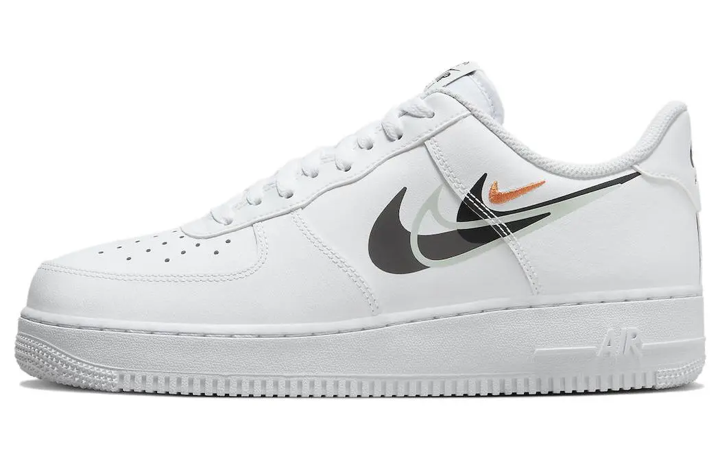 Nike Air Force 1 Low "Multi Swoosh" White Black