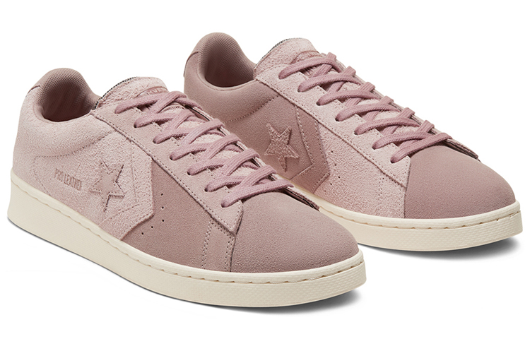 Кеды Converse Cons Pro Leather Low Top (розовые) — фото 3