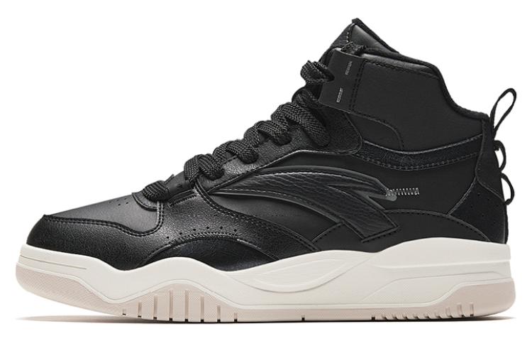 Anta Grand Slam Wave Shoes, Fleece Lined Slip Resistant, Abrasion Resistant, Breathable Mid top Skateboard Shoes Men's