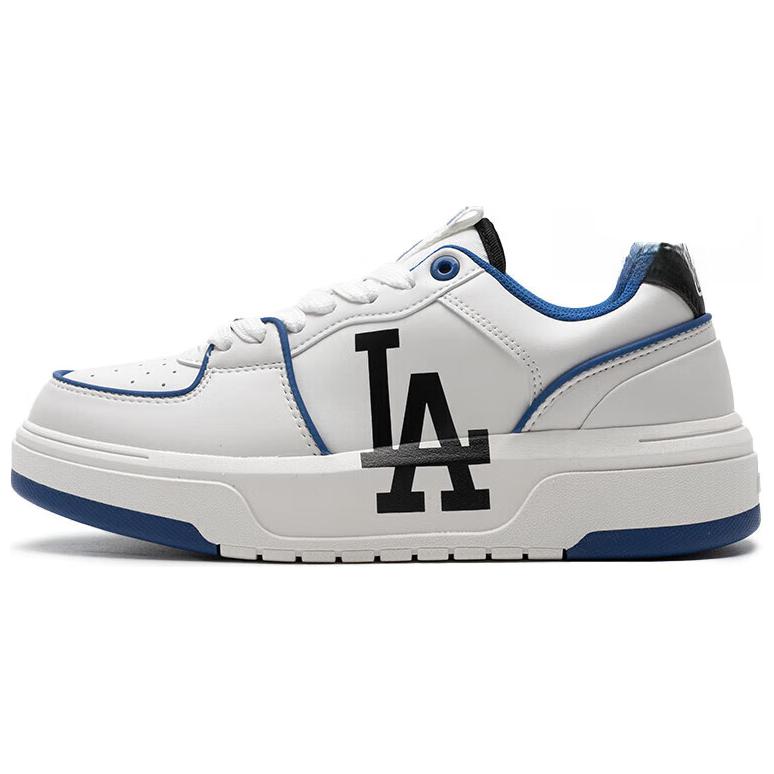 MLB Chunky Liner Slip Resistant Abrasion Resistant Low top Skateboard Shoes Unisex White Blue Black