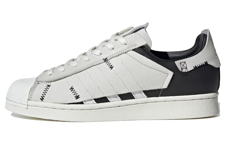 adidas originals Superstar Deconstructed White Stripes