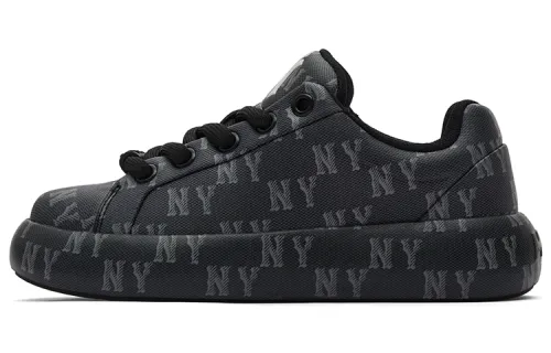 MLB Chunky Classic Slip Resistant Low top Skateboard Shoes Unisex Black