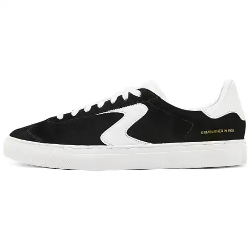 Skechers Court Classics Low top Skateboard Shoes Men's Black White