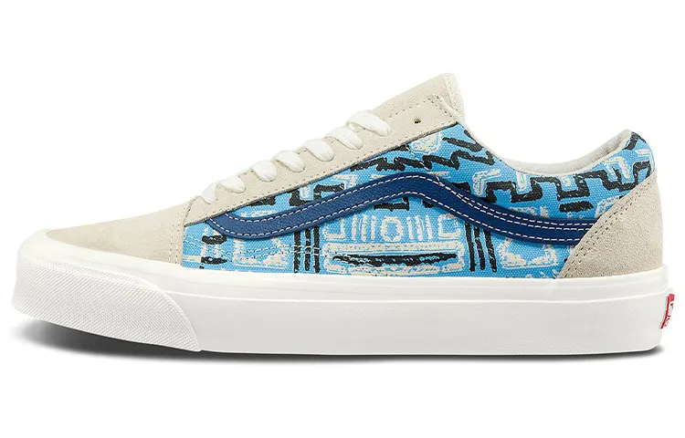 Vans Old Skool LX Abrasion Resistant Lightweight Wear resistant And Lightweight Low top Skateboard Shoes Unisex Blue