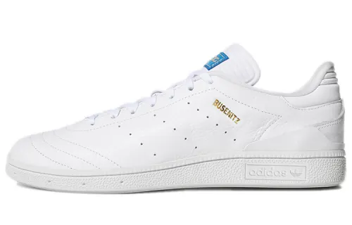 Adidas Originals Busenitz Coverage Abrasion Resistant Low top Skateboard Shoes Unisex White