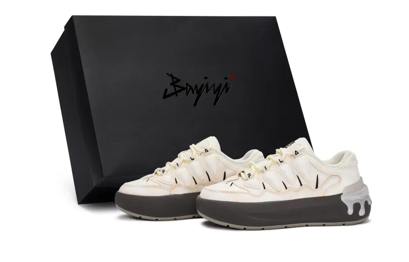 FILA CARROT 2 811 Manufacturing, Gradient Starry Sky Beige Yellow, Special Shoe Box Slip Resistant Slip Resistant