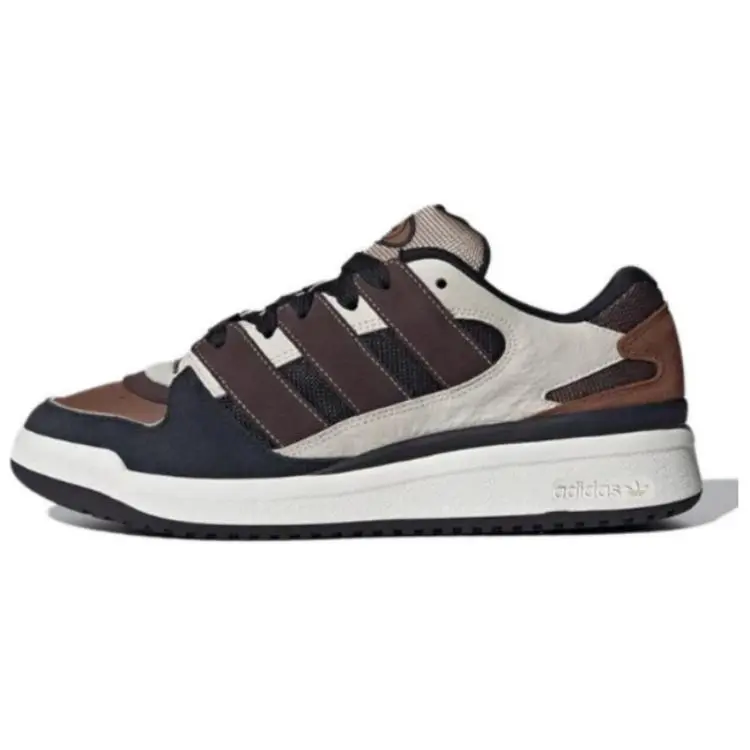 Forum Adidas Originals Puffed 'Off White Dark Brown Black'