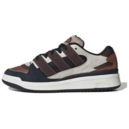 Forum Adidas Originals Puffed 'Off White Dark Brown Black'
