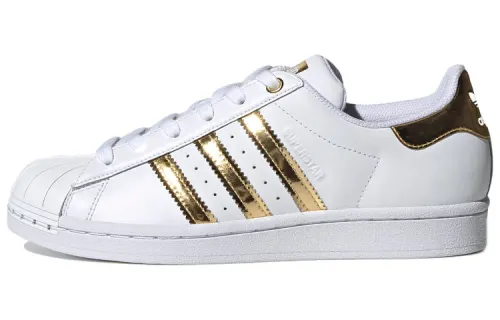 Superstar Wmns Adidas Originals Metal Toe 'White Gold Metallic' Women's
