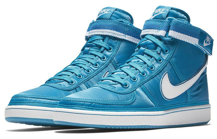 Мужские кеды Nike Air Vandal High Supreme (сине-белые) — Синий / белый — фото 3