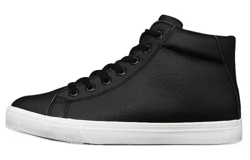 Li Ning Thermal Slip Resistant High top Skateboard Shoes Men's Black White