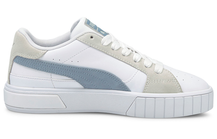 Женские кеды PUMA Cali Star Mix (бело-серые) — фото 2