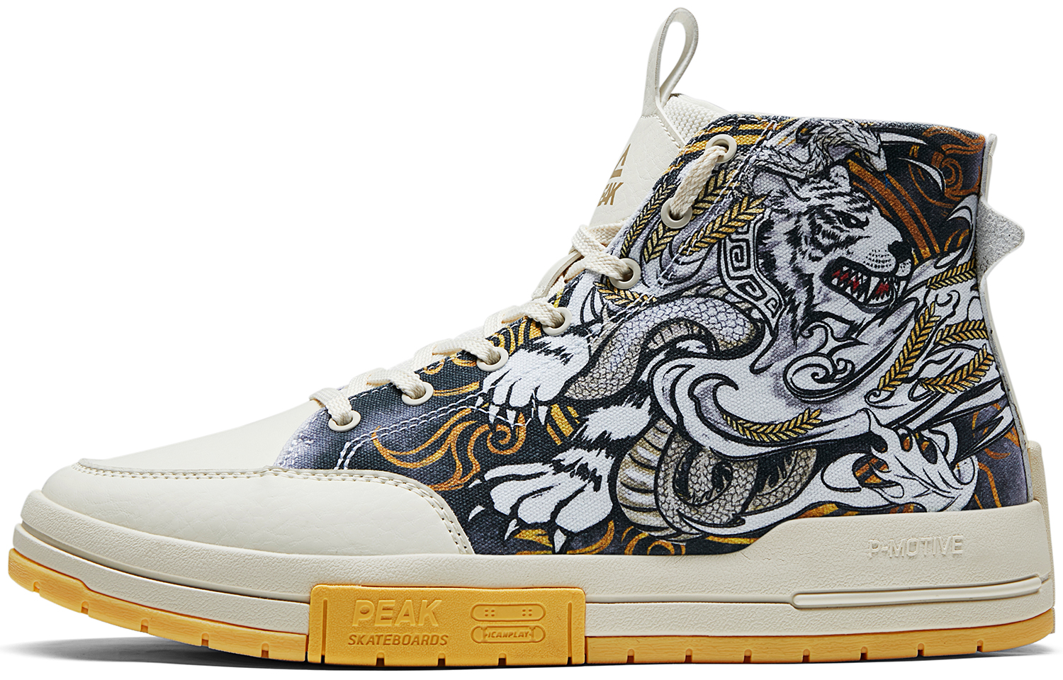 PEAK Chinese Original Collection God Of Fall Winter Slip Resistant, Abrasion Resistant, Breathable High top