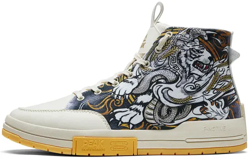 PEAK Chinese Original Collection God Of Fall Winter Slip Resistant, Abrasion Resistant, Breathable High top