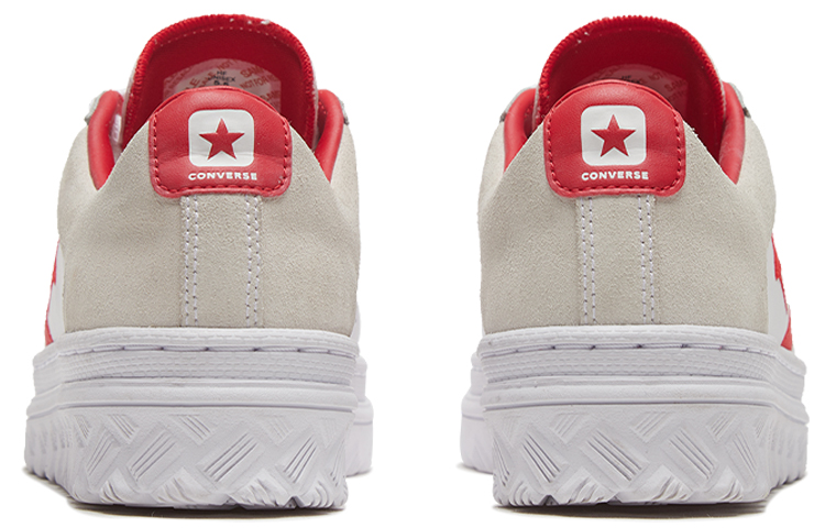 Кеды Converse Cons Pro Leather X2 (бело-красные) — Белыйкрасный — фото 4