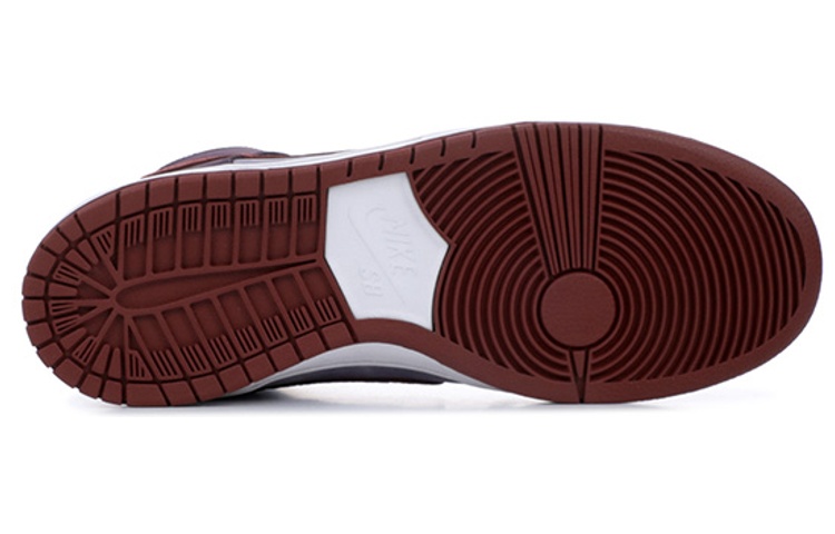 Мужские кеды Nike Dunk SB Daybreak Plum (фиолетово-красные) — Фиолетовый / красный — фото 4