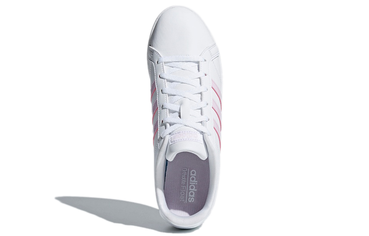 Женские кеды adidas neo Coneo Qt (бело-розовые) — Белый / розовый — фото 5