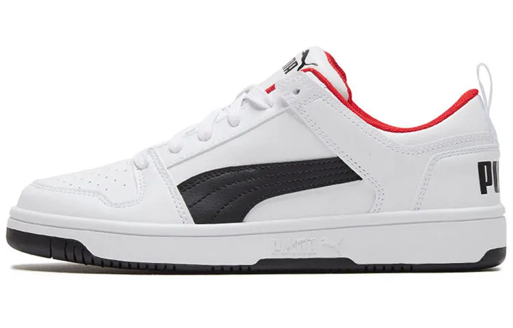 PUMA Rebound Layup Lo Sl 'White Black Red'