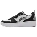 Li Ning Qingchao Slip Resistant Abrasion Resistant Low top Skateboard Shoes Unisex Black White