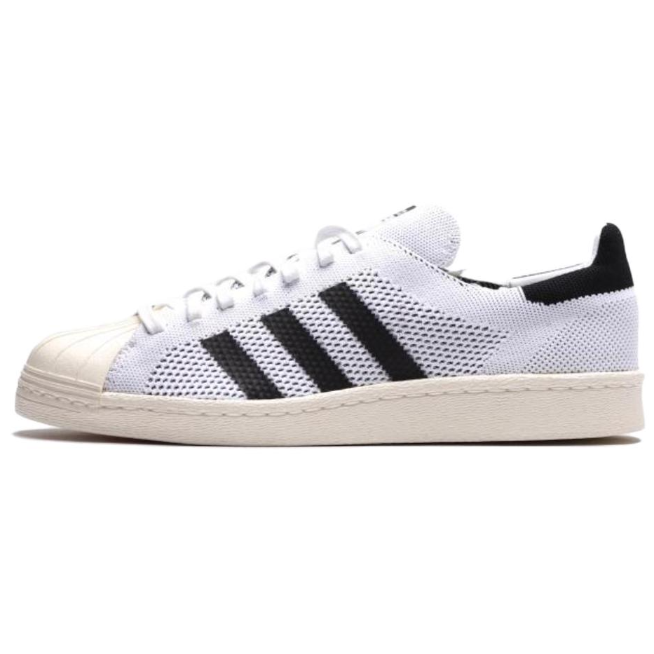 Adidas Superstar 80s Primeknit 'White Black'