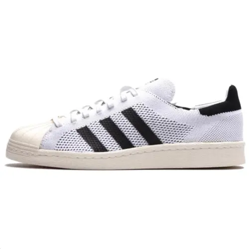 Adidas Superstar 80s Primeknit 'White Black'