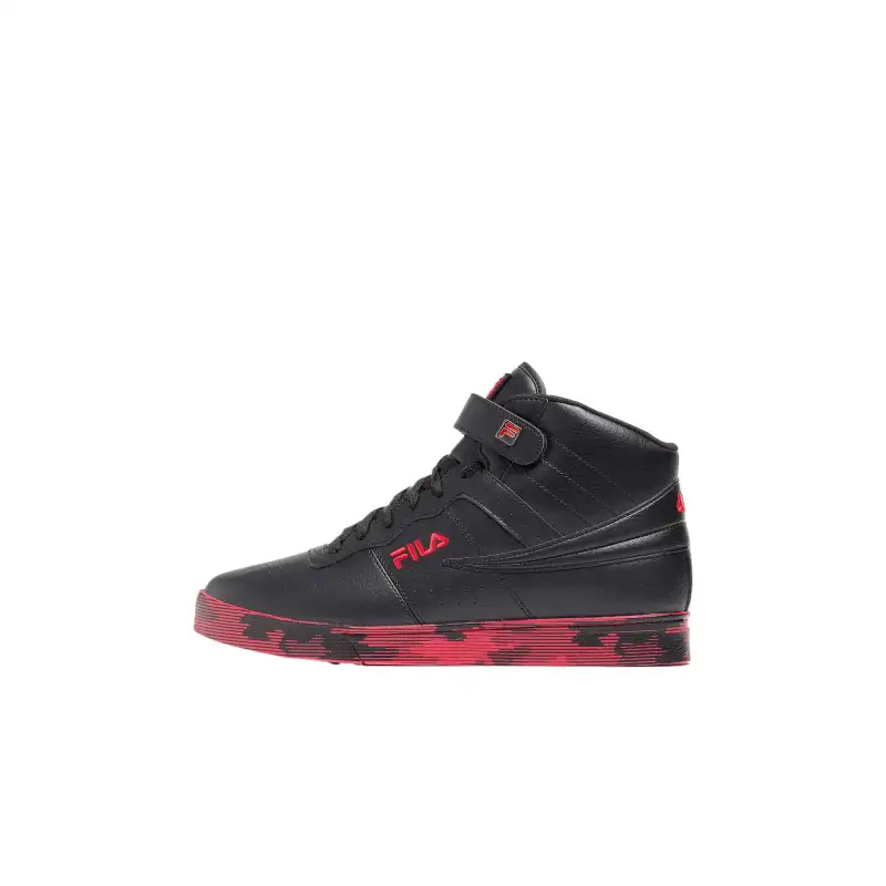 FILA Vulc 13 Camo High top Skateboard Shoes Men's Black