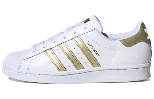 Superstar Wmns Adidas Originals 'White Gold Metallic' Women's