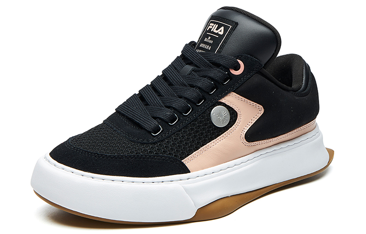 Женские кеды Mihara x FILA FUSION Mihara Yasuhiro (черные) — фото 1