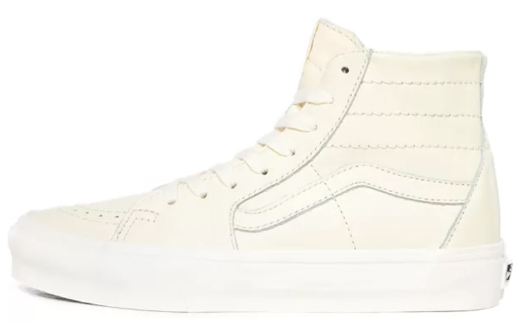 Vans Soft Leather SK8 HI White