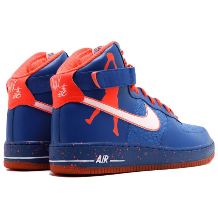 Мужские кроссовки Nike Air Force 1 CMFT RW QS (сине-оранжевые) — 蓝/橘 — фото 4