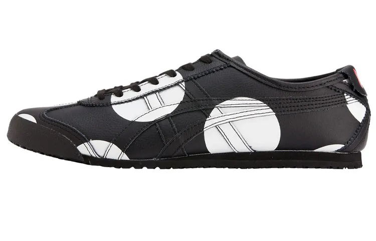 Disney x Onitsuka Tiger MEXICO 66 Polka Dot Low top Skateboard Shoes Unisex Black White