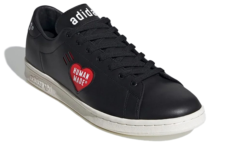 Кеды Human Made HUMAN MADE x adidas originals STAN SMITH (черные / красные) — Чёрный / красный — фото 3