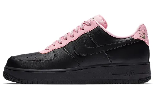 Nike Air Force 1 Low Quilted Heel Black Pink